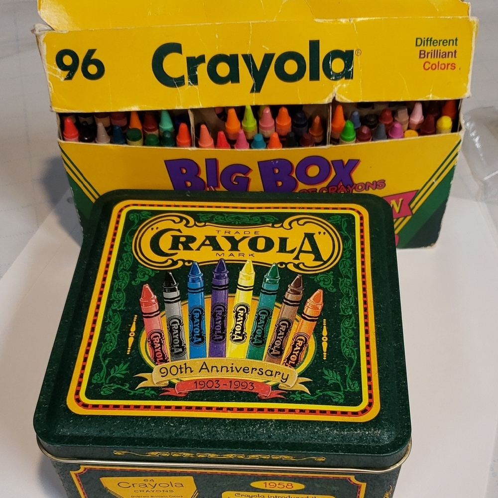 Crayola 96-Count/Tin  Crayons -